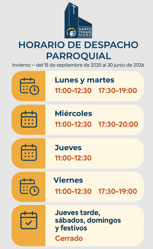 Horario despacho OK